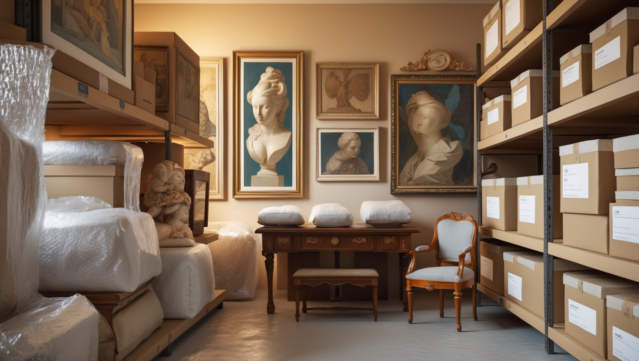 Packing Art, Antiques, and Collectibles: Professional Techniques for Damage-Free Moving and Storage